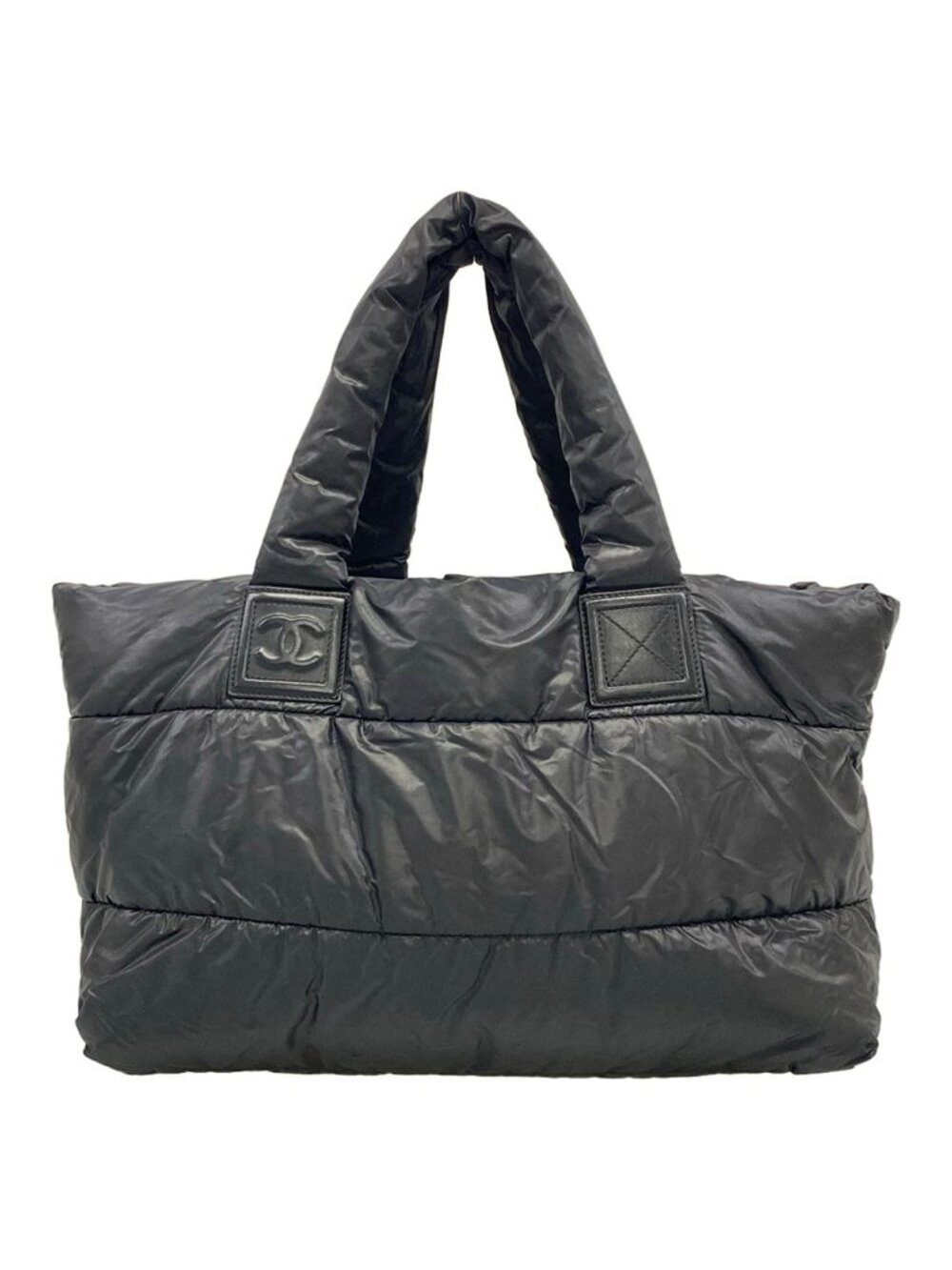 Chanel Tote Bag Coco Cocoon Black